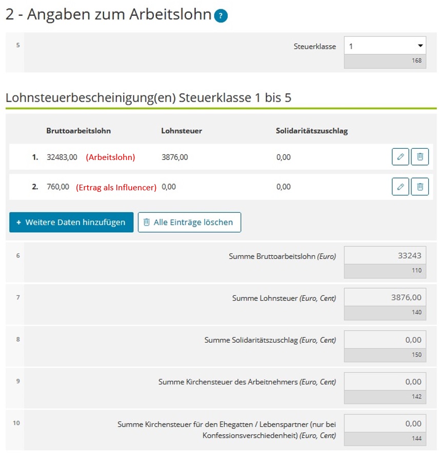 Als Influencer Steuern richtig angeben