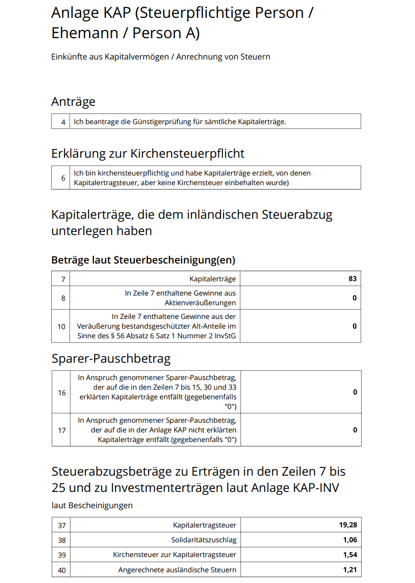 Aktiengewinne versteuern