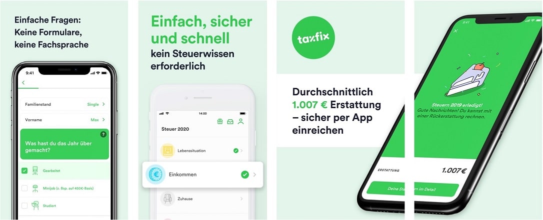 Taxfix Steuerapp